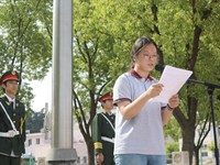 笔如剑 志凌霄——张家港高级中学举行祝福高三主题升旗仪式